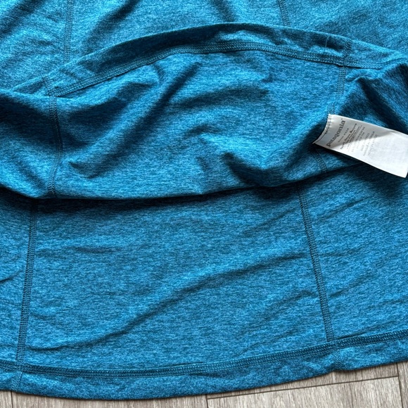 Patagonia seabrooke teal a line athletic skirt size small length 22 inches - Picture 4 of 9